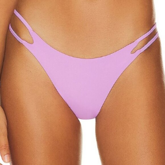 🌻NEW w.tags L*Space Purple Jewel Wilder Bikini Bottom Size Medium - Picture 1 of 10